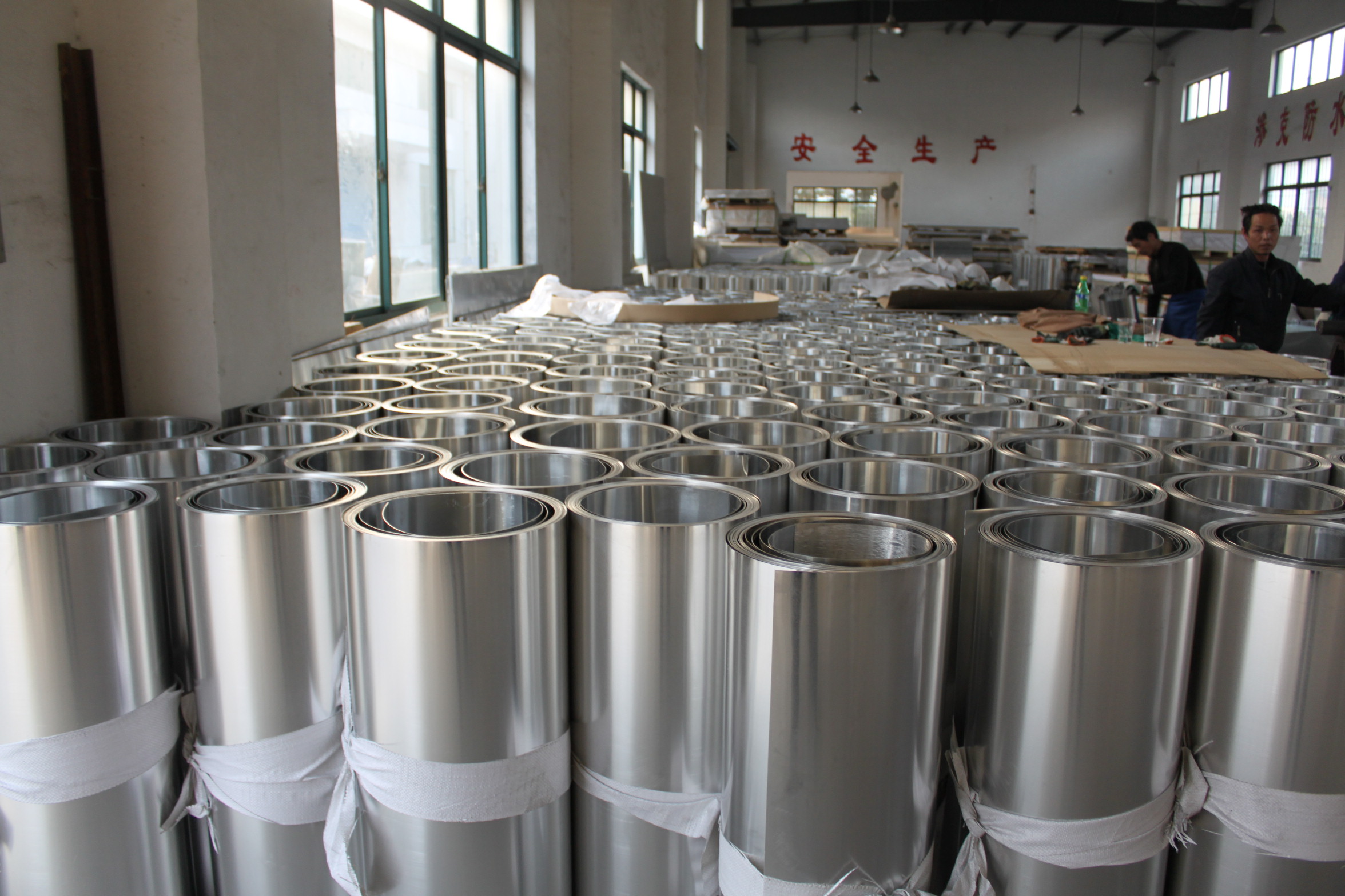 Insulation aluminum coil jacketing stock