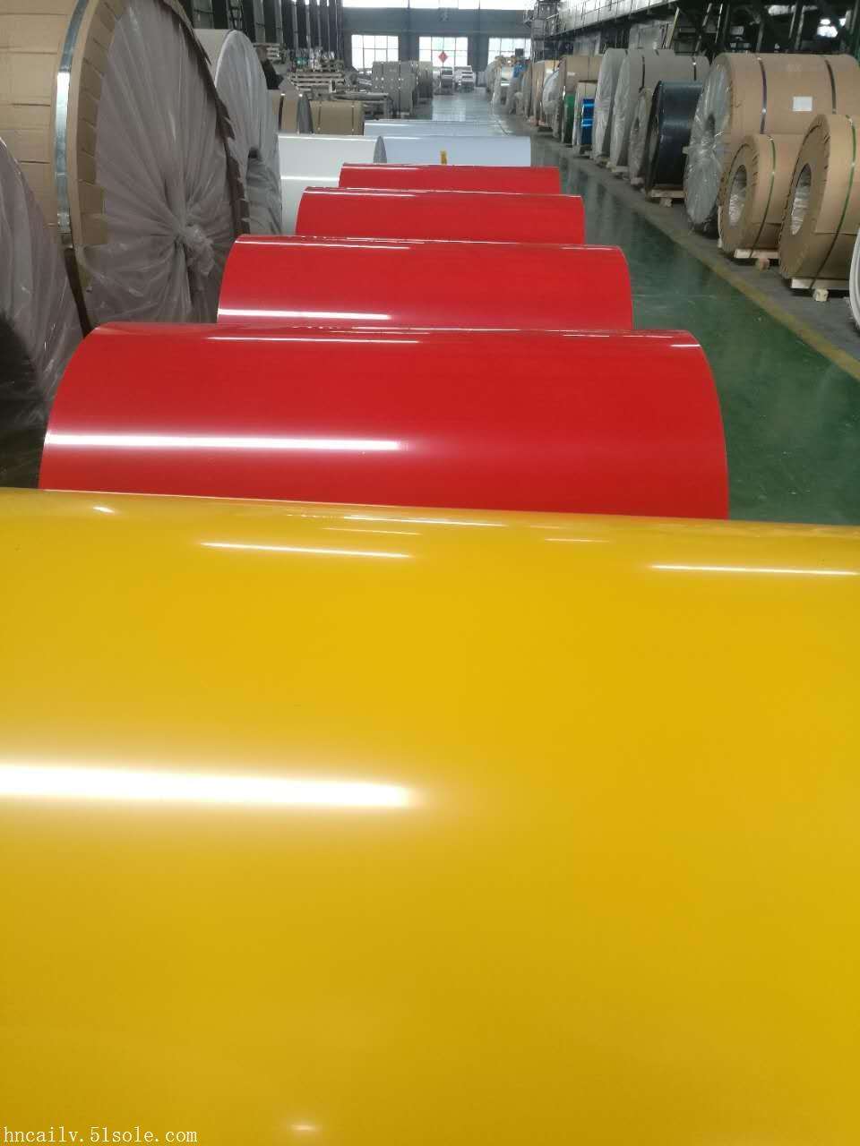 Color coated insulation aluminum coil